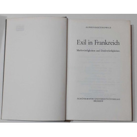 Exil in Frankreich. Merkwurdigkeiten und Denkwurdigkeiten