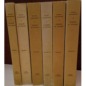Discorsi parlamentari di Giuseppe Di Vittorio (6 volumi)