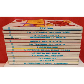 Lotto 13 numeri Tex. Numeri in descrizione.