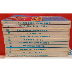 Lotto 11 numeri Tex. Numeri in descrizione.