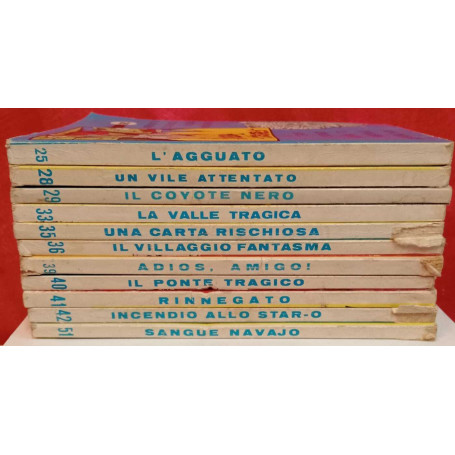 Lotto 11 numeri Tex. Numeri in descrizione.