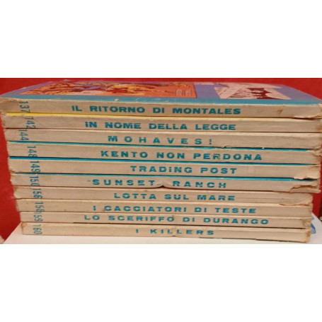 Lotto 10 numeri Tex. Numeri in descrizione.