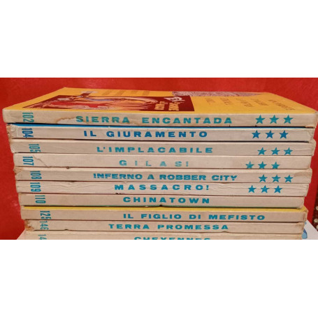 Lotto 10 numeri Tex. Numeri in descrizione.