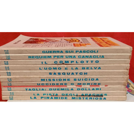 Lotto 10 numeri Tex. Numeri in descrizione.