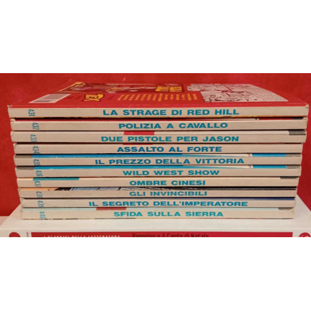 Lotto 10 numeri Tex dal n. 431 al n. 440.