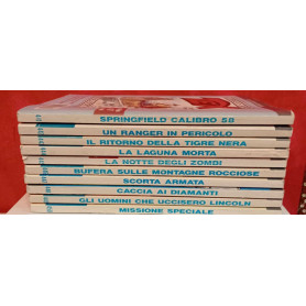 Lotto 10 numeri Tex dal n. 441 al n. 450.