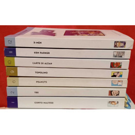 Lotto 7 numeri "I classici del fumetto di Repubblica". Numeri in descrizione.