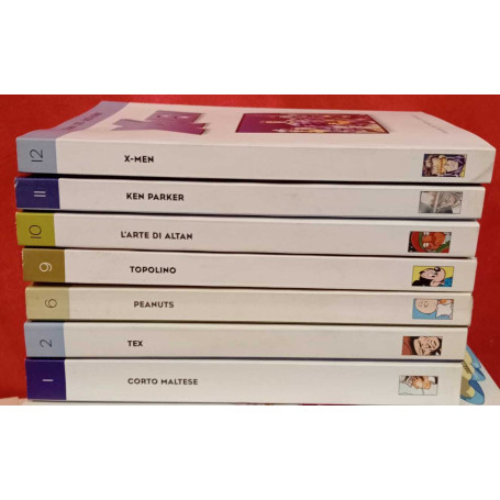 Lotto 7 numeri "I classici del fumetto di Repubblica". Numeri in descrizione.