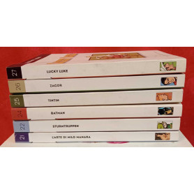 Lotto 6 numeri "I classici del fumetto di Repubblica" dal n. 21 al n. 27.