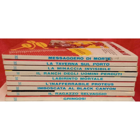 Lotto 9 numeri Tex. Numeri in descrizione.