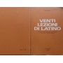 Venti lezioni di latino
