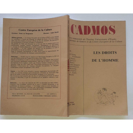 Les droits de l'homme