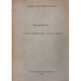 Retrospettiva n. 1. Ciclo tedesco (1913-1942).