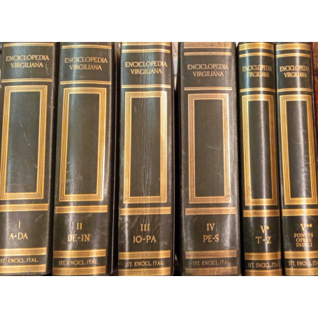 Enciclopedia virgiliana (6 volumi)