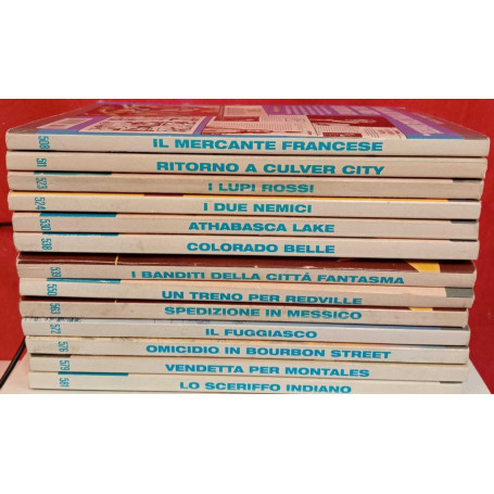 Lotto 13 numeri Tex. Numeri in descrizione.