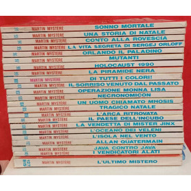 Lotto 23 numeri " I grandi enigmi di Martin Mystère". Numeri in descrizione.