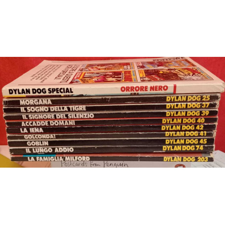 Lotto 10 numeri Dylan Dog. Numeri in descrizione.