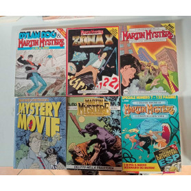 Lotto n. 6 fumetti Martin Mystère.