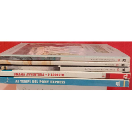 Lotto 5 numeri Ken Parker. Numeri in descrizione.