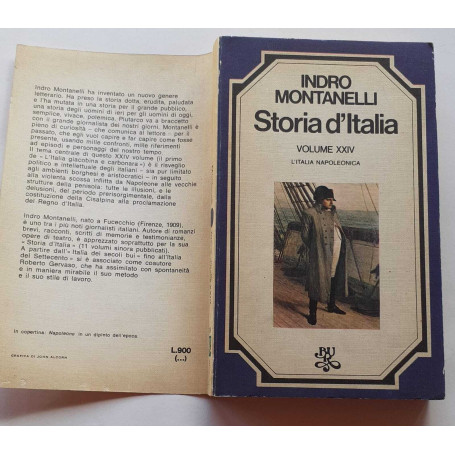 Storia d'Italia. Volume XXIV. L'Italia napoleonica