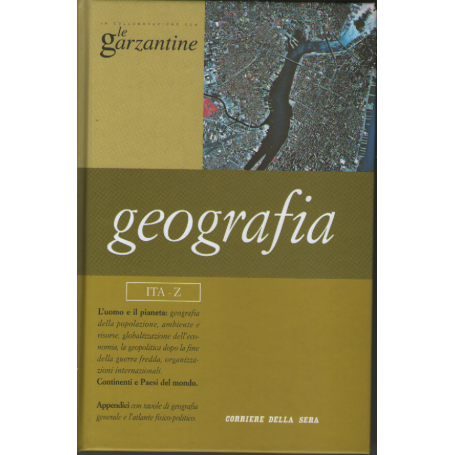 Le Garzantine. Geografia Ita - Z.
