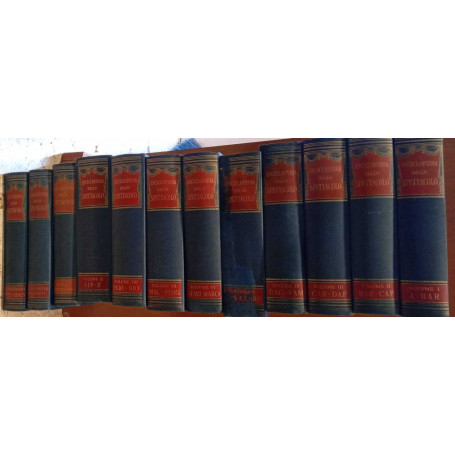 Enciclopedia dello spettacolo (12 volumi)