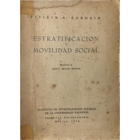 Estratificacion y movilidad social