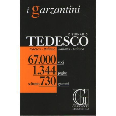 Dizionario tedesco. Tedesco-italiano italiano-tedesco.