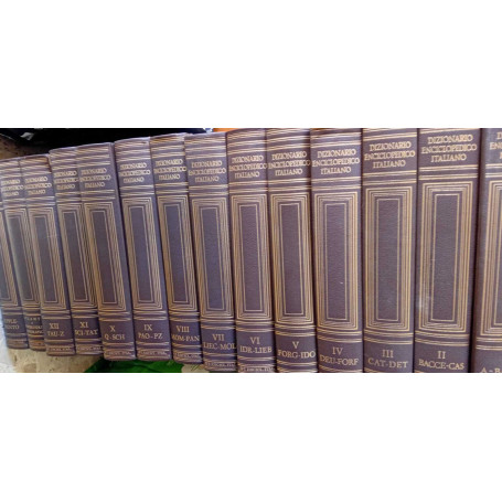 Dizionario enciclopedico italiano (14 volumi)