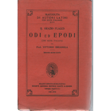 Odi ed Epodi.