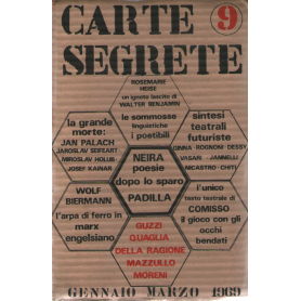 Carte Segrete anno III Gennaio-Marzo 1969 n. 9.