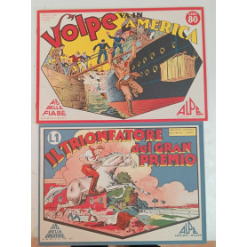 Volpe le più belle avventure. Lotto n. 38 albi. Numerazione in descrizione.