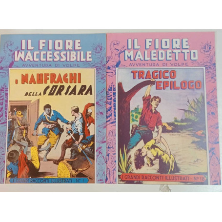 I grandi racconti illustrati. Lotto al n. 1 al n. 18.