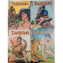 Tarzan gigante dal n. 1 al n. 4.