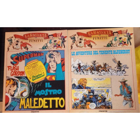 La Raccolta de La Grande Avventura dei Fumetti. Numerazione in descrizione.