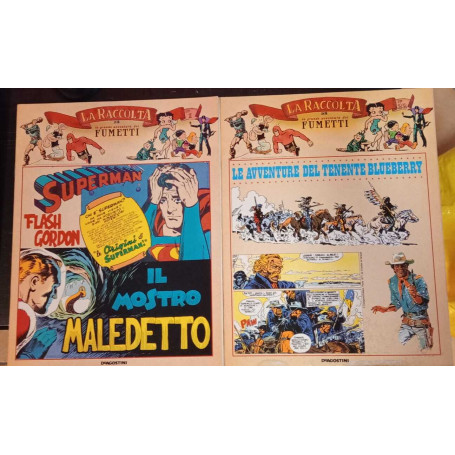 La Raccolta de La Grande Avventura dei Fumetti. Numerazione in descrizione.