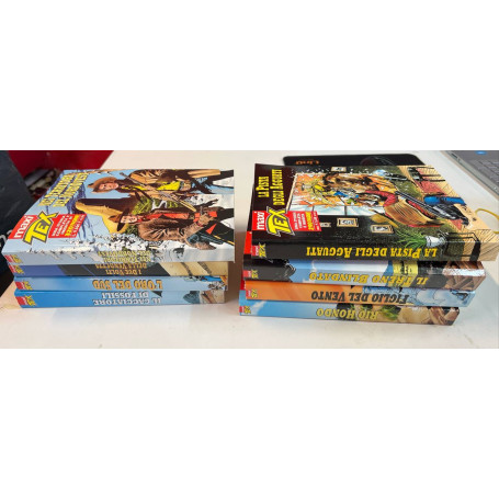 Lotto 8 fumetti Maxi Tex (numeri in descrizione).