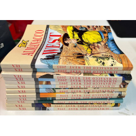 Lotto 12 fumetti Tex Almanacco del West (da anno 1994 a 2005).