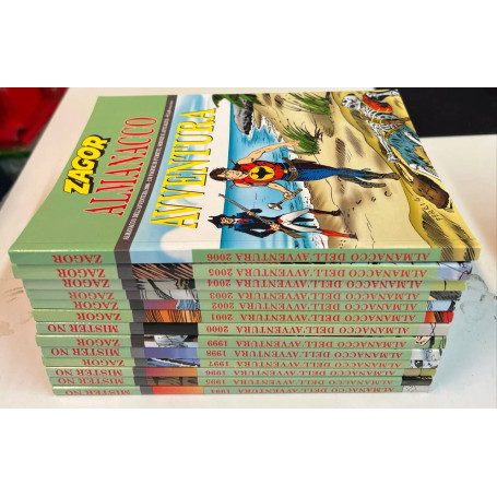 Lotto 13 fumetti Almanacco dell'avventura (da anno 1994 a 2006).