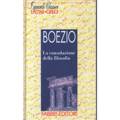 La consolazione della filosofia.