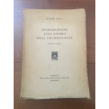 Introduzione allo studio dell'archeologia