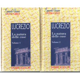 La natura delle cose 2 voll.