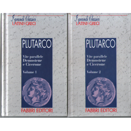 Vite parallele. Demostene e Cicerone 2 voll.