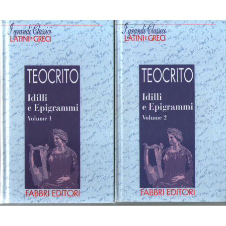Idilli e epigrammi 2 voll.