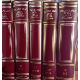 Vocabolario della lingua italiana (5 volumi)