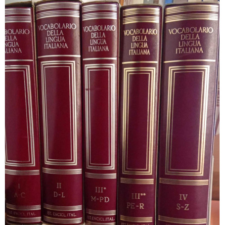 Vocabolario della lingua italiana (5 volumi)