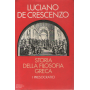 Storia della filosofia greca. I presocratici.