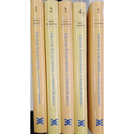 Grande enciclopedia dei giochi olimpici (5 volumi)