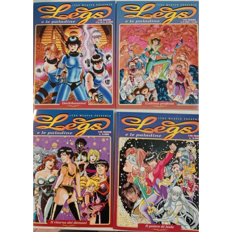 Legs e le paladine dal n. 3 bis al n. 6 bis.