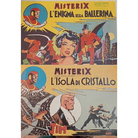Misteri X. L'uomo atomico. Albi dal n. 61 al n. 96.